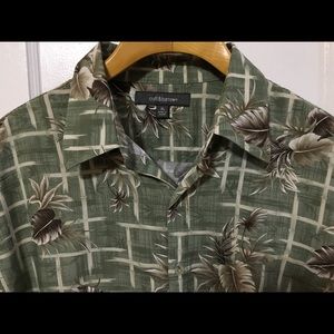 Croft & Barrow Hawaiian XL Short Sleeve Shirt